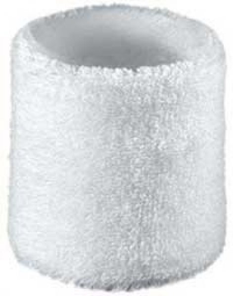 Schweissband Wristband klein weiss