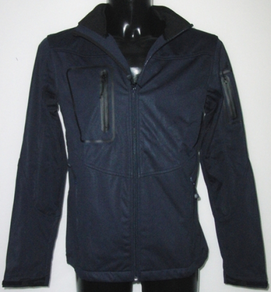 Softshell Jacke Herren in navyblau von RA