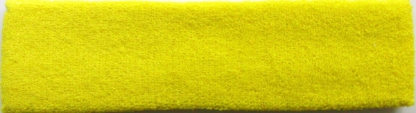 Stirnband Headband hellgelb