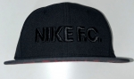 Nike FLAT CAP NIKE F.C. schwarz verstellbar mit Clip